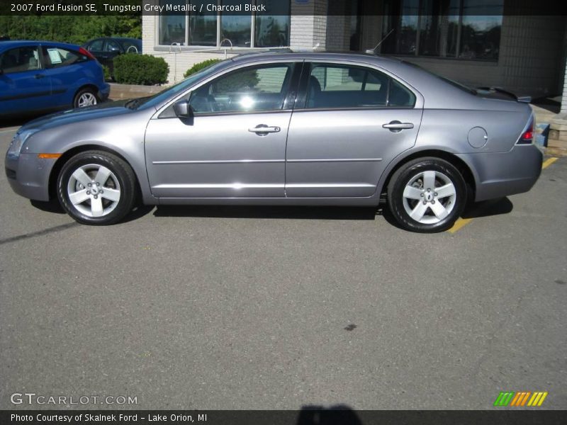 Tungsten Grey Metallic / Charcoal Black 2007 Ford Fusion SE