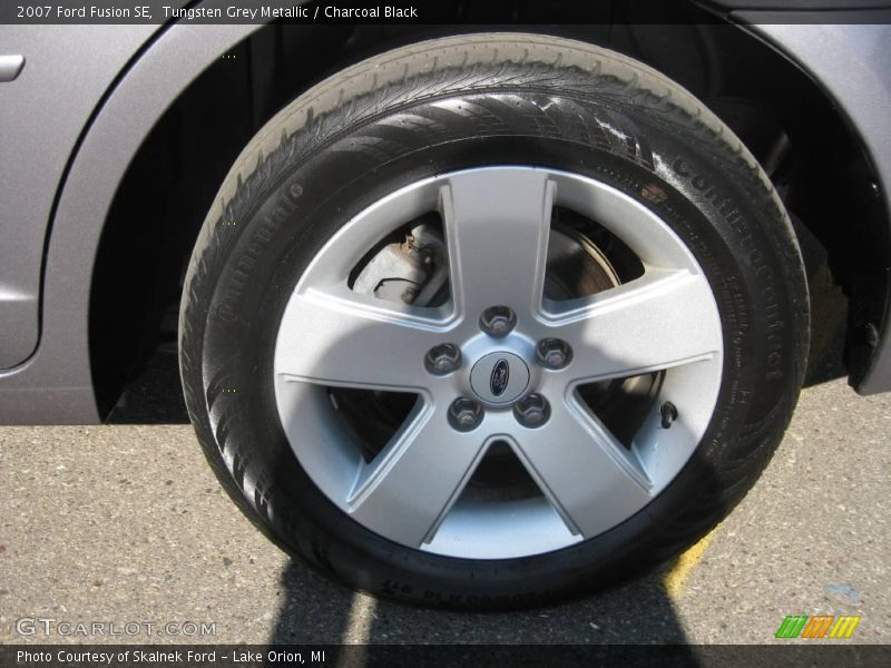 Tungsten Grey Metallic / Charcoal Black 2007 Ford Fusion SE