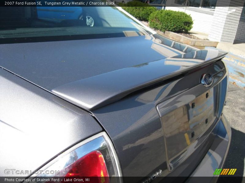 Tungsten Grey Metallic / Charcoal Black 2007 Ford Fusion SE