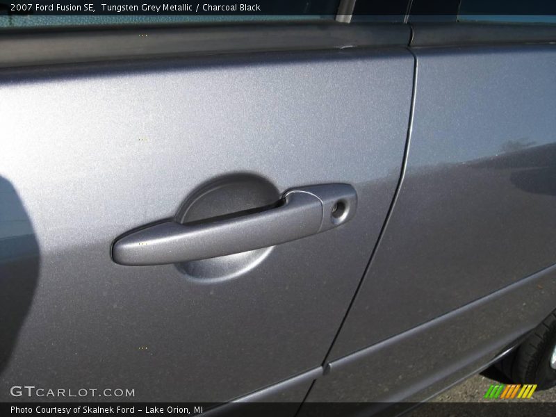 Tungsten Grey Metallic / Charcoal Black 2007 Ford Fusion SE