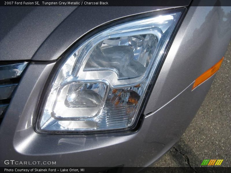 Tungsten Grey Metallic / Charcoal Black 2007 Ford Fusion SE