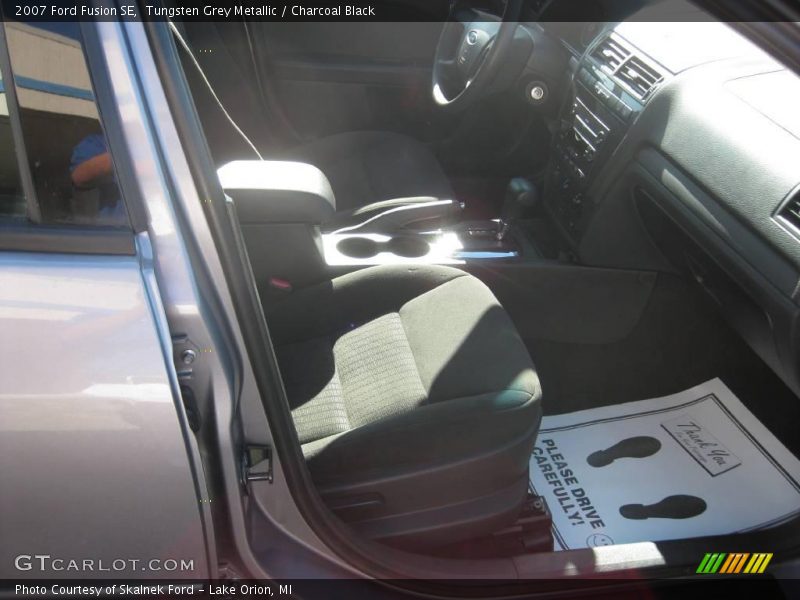 Tungsten Grey Metallic / Charcoal Black 2007 Ford Fusion SE
