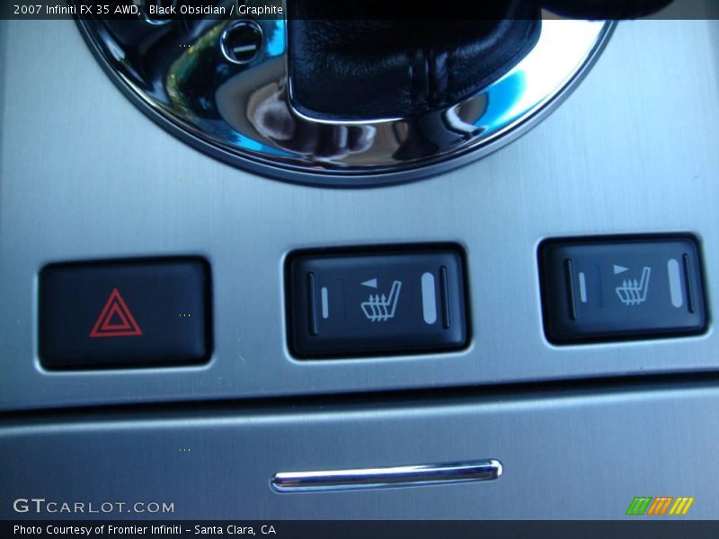 Black Obsidian / Graphite 2007 Infiniti FX 35 AWD