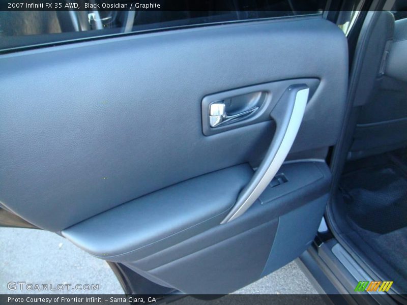 Black Obsidian / Graphite 2007 Infiniti FX 35 AWD