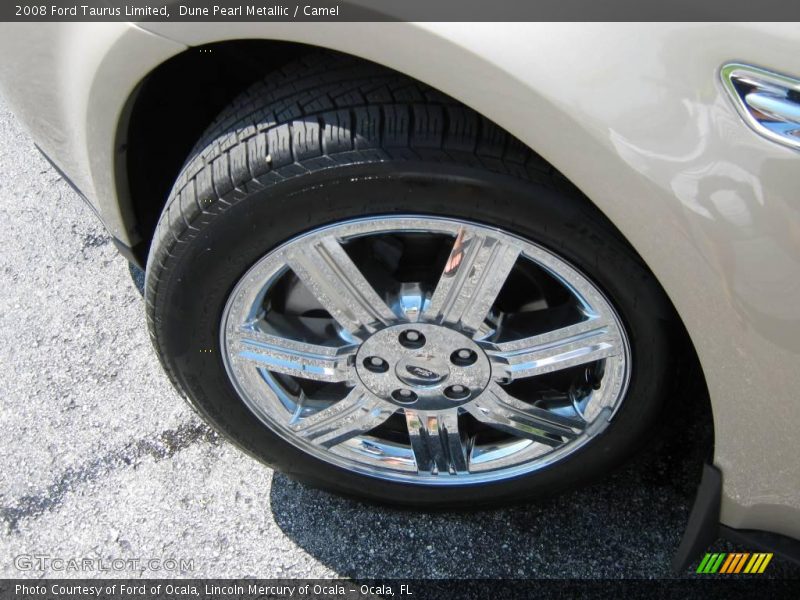Dune Pearl Metallic / Camel 2008 Ford Taurus Limited
