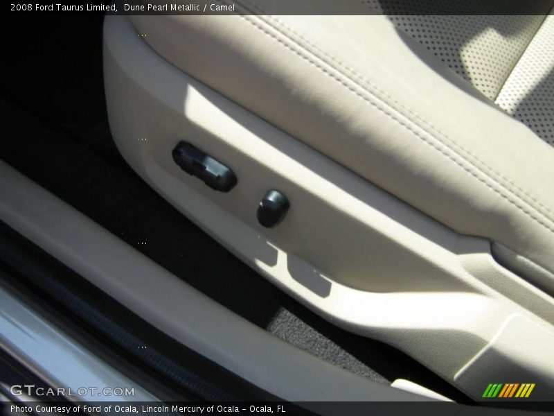 Dune Pearl Metallic / Camel 2008 Ford Taurus Limited