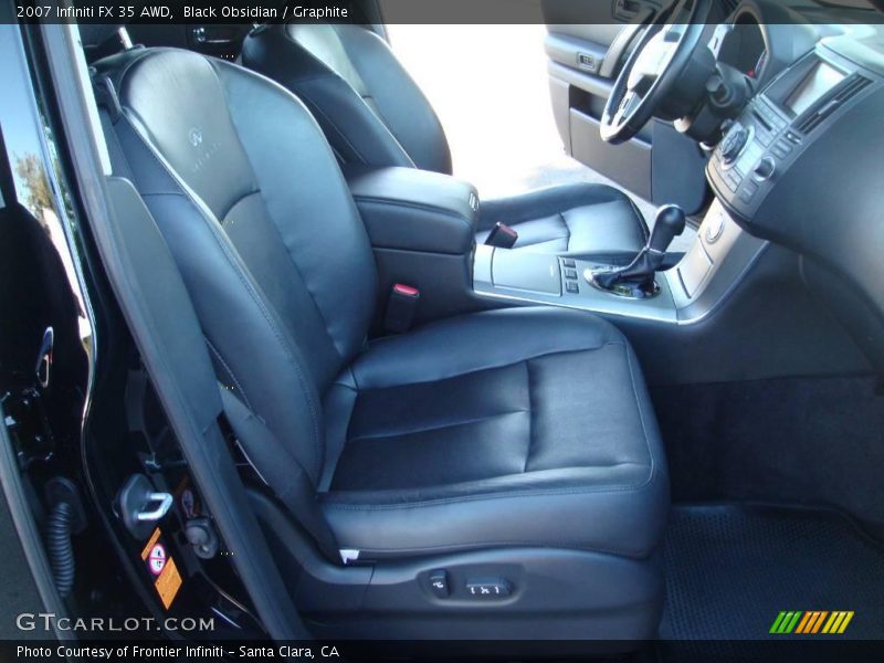 Black Obsidian / Graphite 2007 Infiniti FX 35 AWD