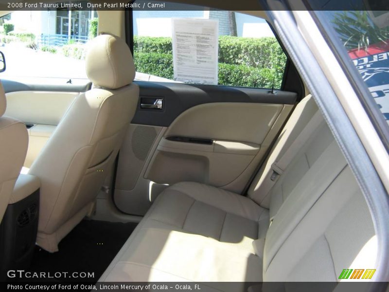 Dune Pearl Metallic / Camel 2008 Ford Taurus Limited