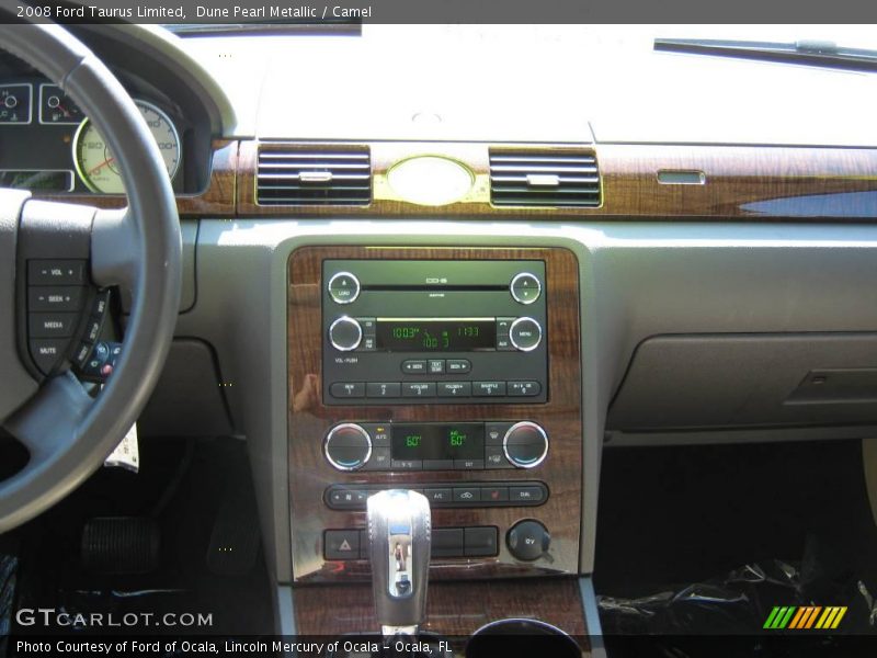 Dune Pearl Metallic / Camel 2008 Ford Taurus Limited