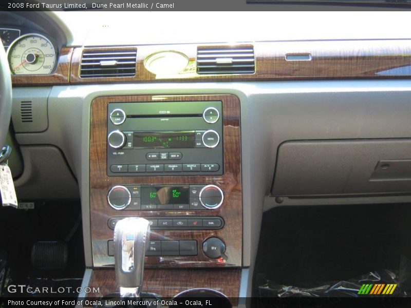 Dune Pearl Metallic / Camel 2008 Ford Taurus Limited