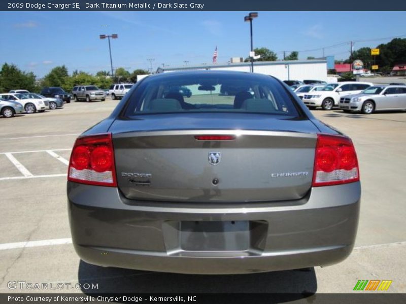 Dark Titanium Metallic / Dark Slate Gray 2009 Dodge Charger SE