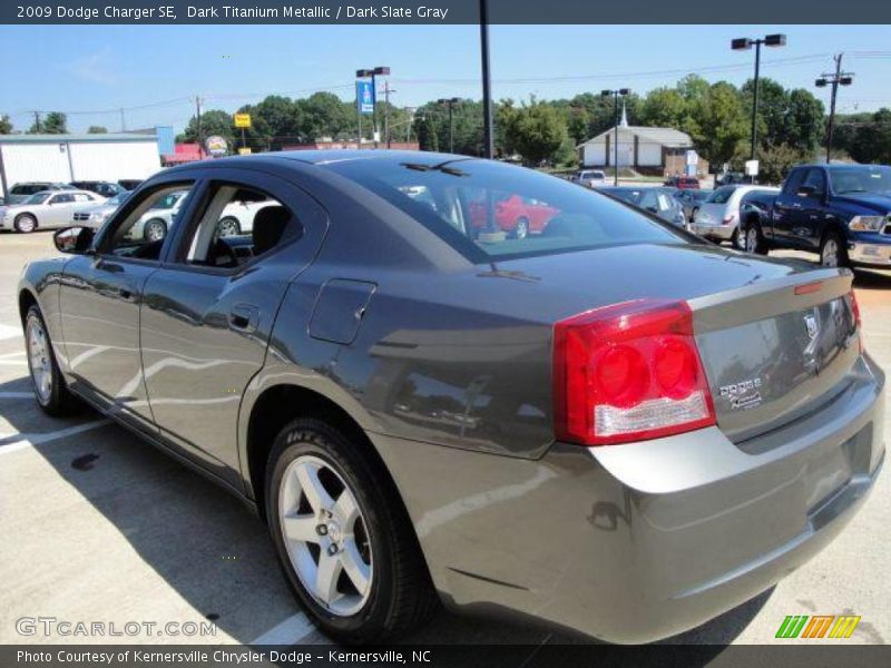 Dark Titanium Metallic / Dark Slate Gray 2009 Dodge Charger SE