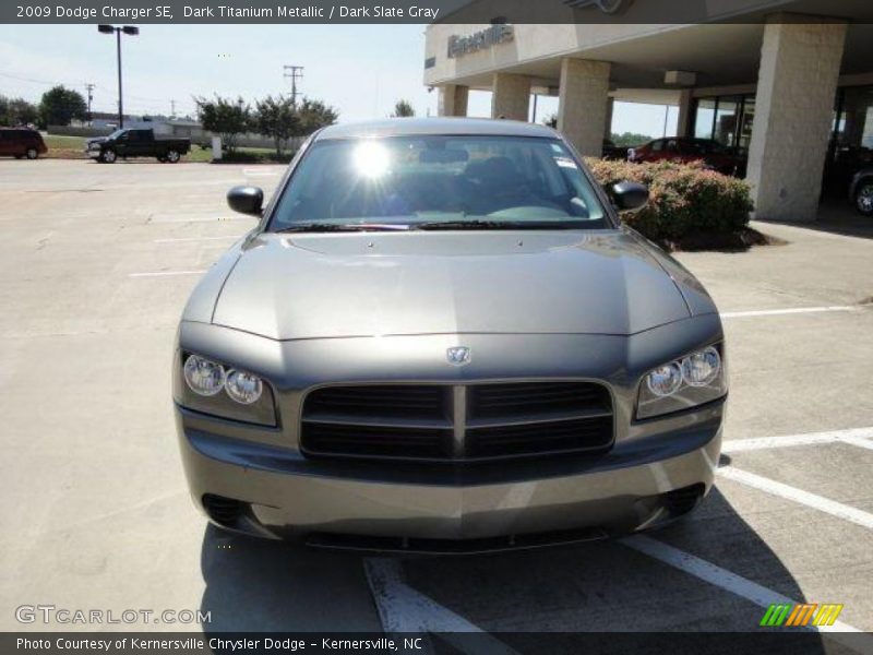 Dark Titanium Metallic / Dark Slate Gray 2009 Dodge Charger SE