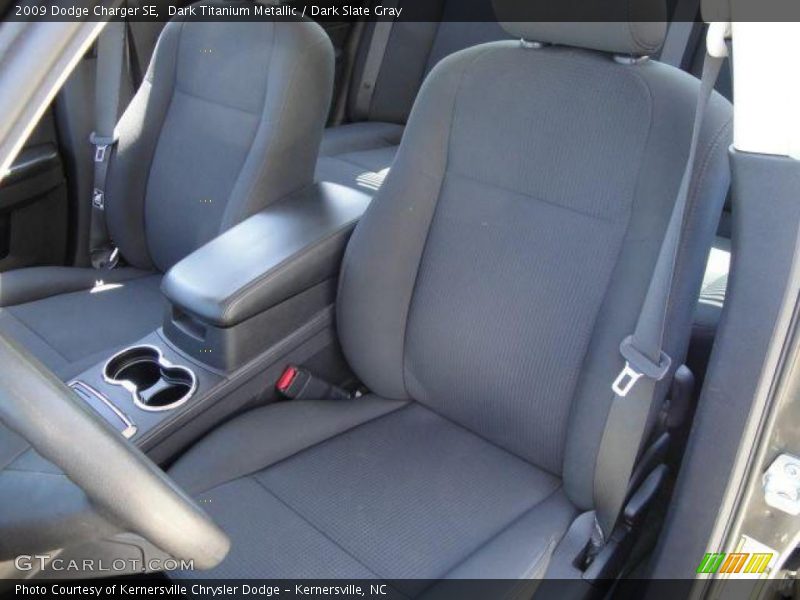 Dark Titanium Metallic / Dark Slate Gray 2009 Dodge Charger SE