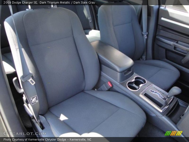 Dark Titanium Metallic / Dark Slate Gray 2009 Dodge Charger SE