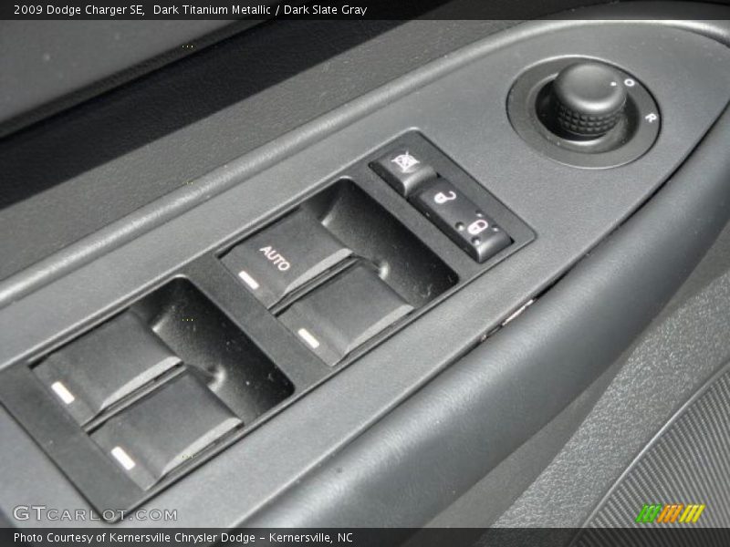 Dark Titanium Metallic / Dark Slate Gray 2009 Dodge Charger SE