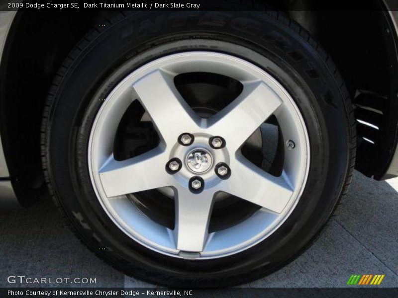 Dark Titanium Metallic / Dark Slate Gray 2009 Dodge Charger SE
