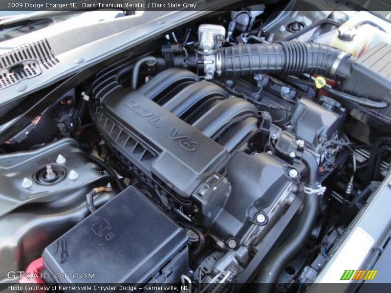 Dark Titanium Metallic / Dark Slate Gray 2009 Dodge Charger SE