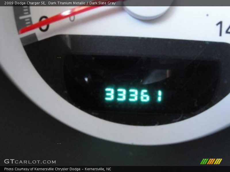 Dark Titanium Metallic / Dark Slate Gray 2009 Dodge Charger SE