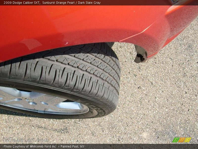 Sunburst Orange Pearl / Dark Slate Gray 2009 Dodge Caliber SXT
