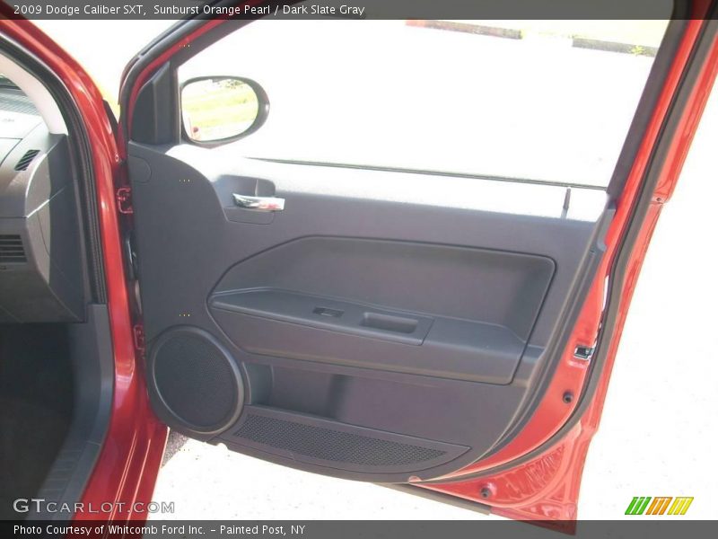 Sunburst Orange Pearl / Dark Slate Gray 2009 Dodge Caliber SXT