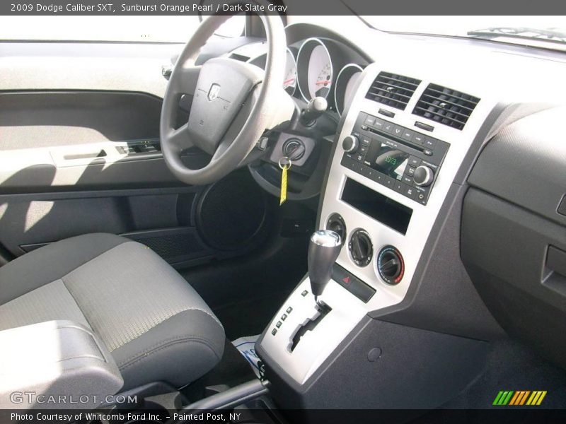 Sunburst Orange Pearl / Dark Slate Gray 2009 Dodge Caliber SXT