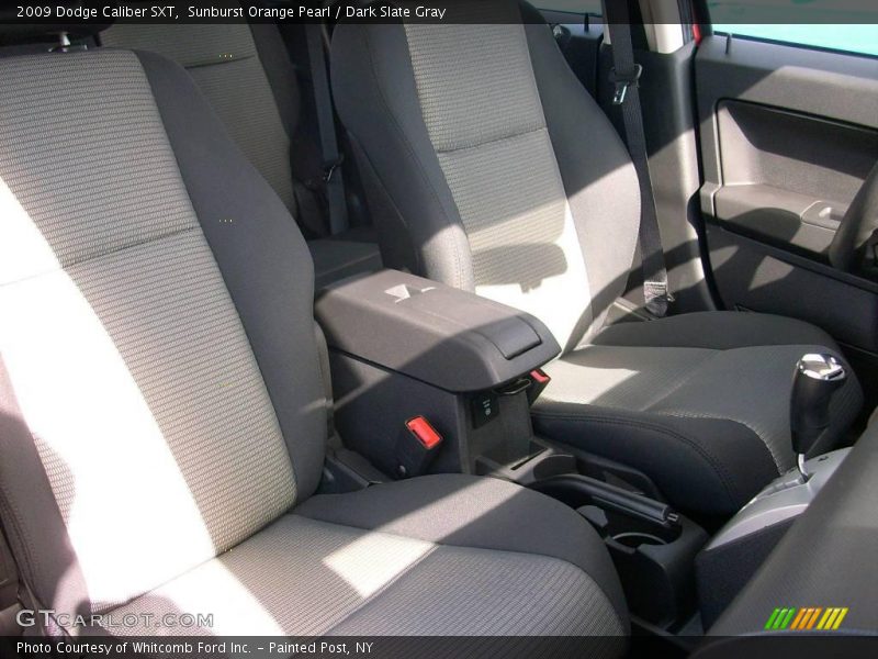 Sunburst Orange Pearl / Dark Slate Gray 2009 Dodge Caliber SXT