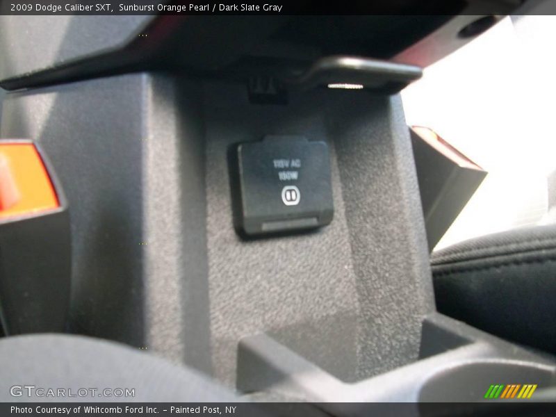 Sunburst Orange Pearl / Dark Slate Gray 2009 Dodge Caliber SXT
