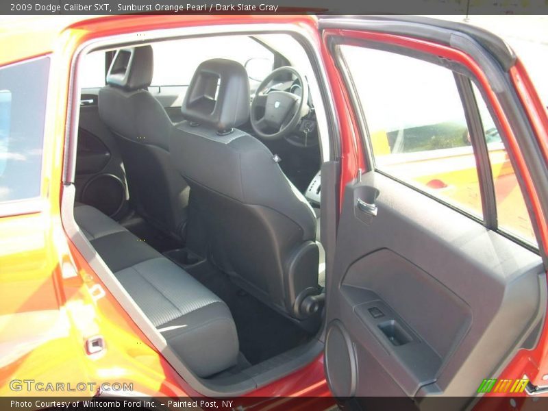 Sunburst Orange Pearl / Dark Slate Gray 2009 Dodge Caliber SXT