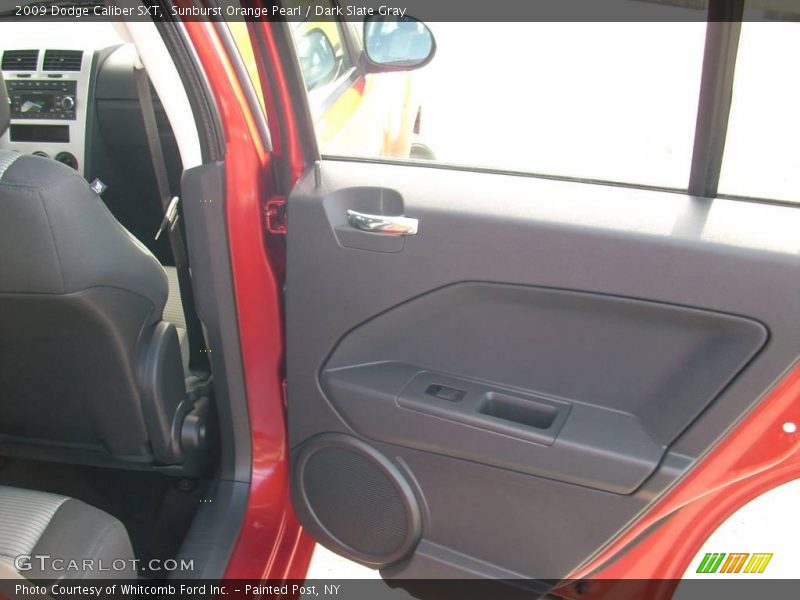 Sunburst Orange Pearl / Dark Slate Gray 2009 Dodge Caliber SXT