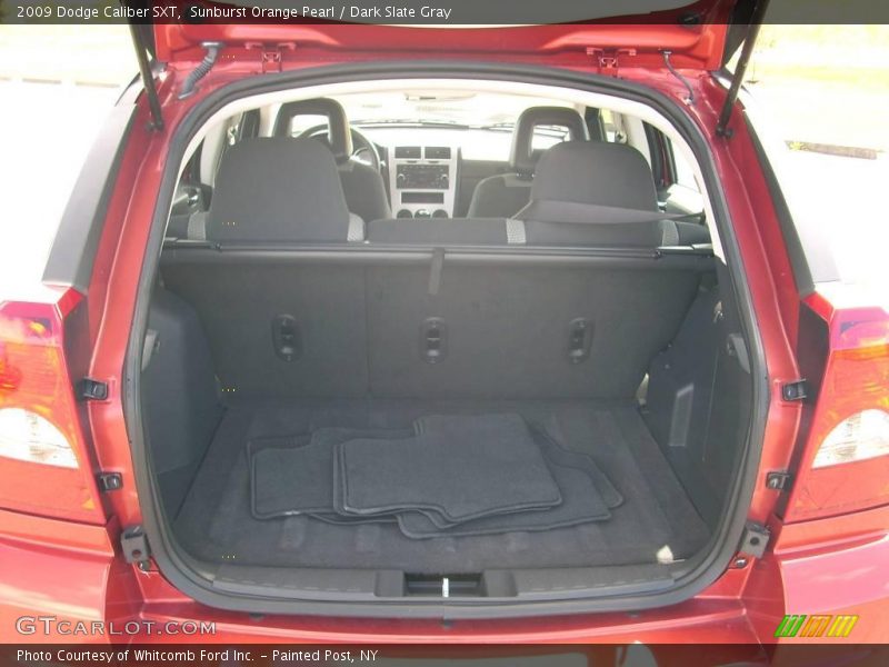 Sunburst Orange Pearl / Dark Slate Gray 2009 Dodge Caliber SXT