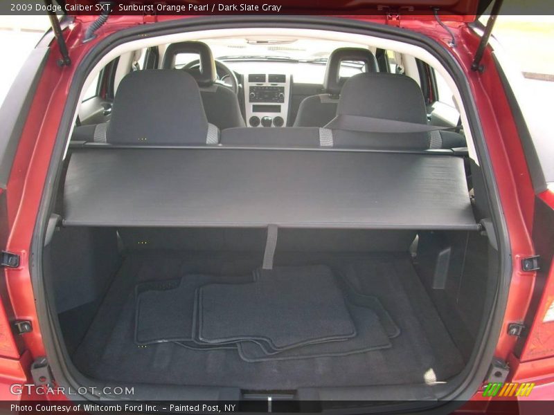 Sunburst Orange Pearl / Dark Slate Gray 2009 Dodge Caliber SXT