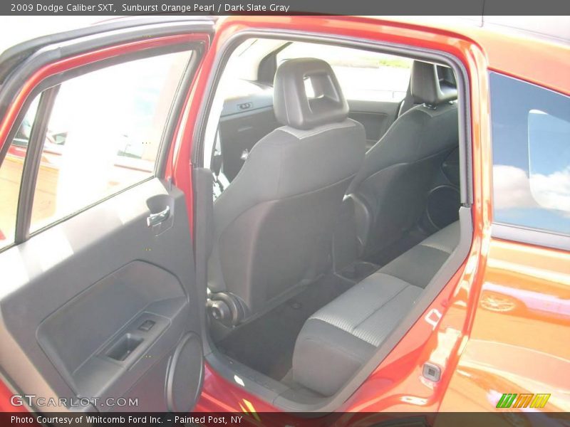 Sunburst Orange Pearl / Dark Slate Gray 2009 Dodge Caliber SXT