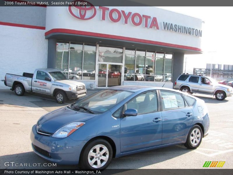 Seaside Pearl / Beige 2006 Toyota Prius Hybrid