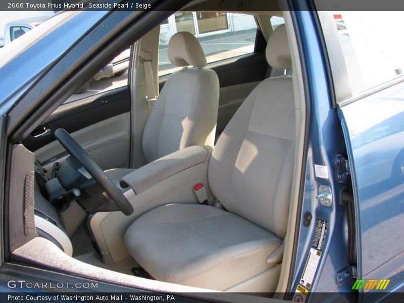 Seaside Pearl / Beige 2006 Toyota Prius Hybrid