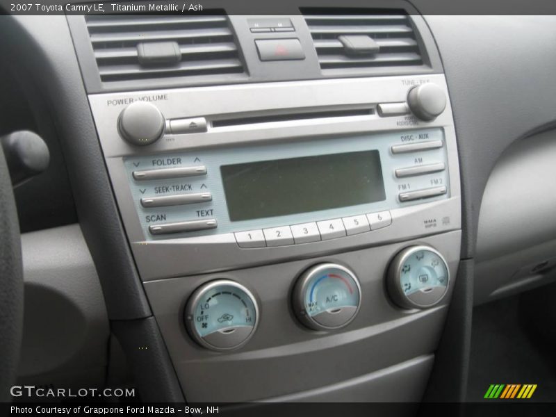 Titanium Metallic / Ash 2007 Toyota Camry LE