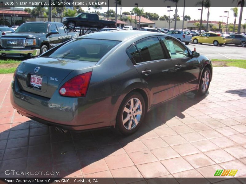 Smoke Metallic / Cafe Latte 2005 Nissan Maxima 3.5 SL