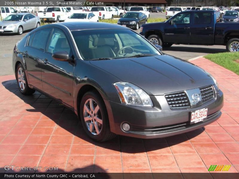 Smoke Metallic / Cafe Latte 2005 Nissan Maxima 3.5 SL