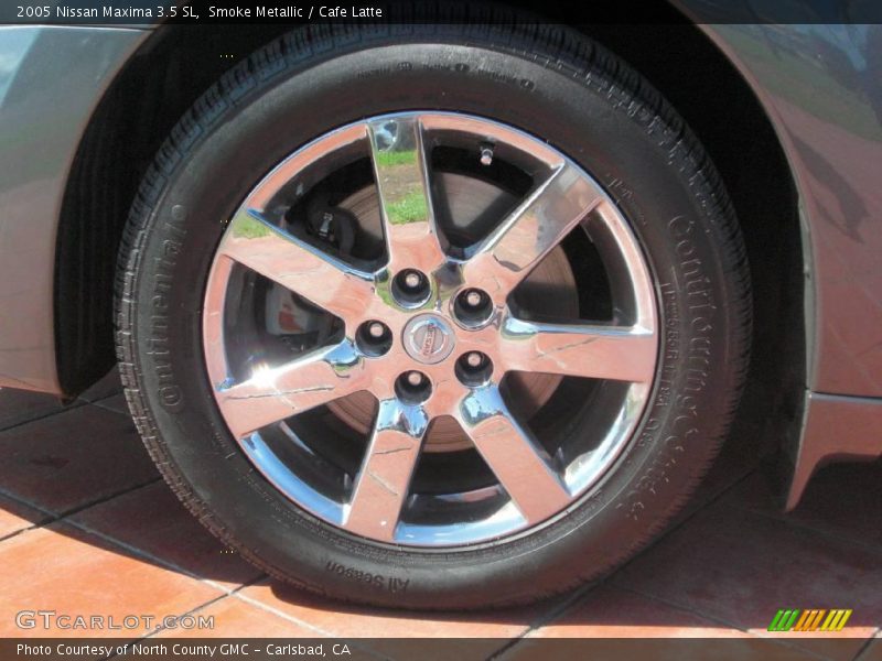 Smoke Metallic / Cafe Latte 2005 Nissan Maxima 3.5 SL