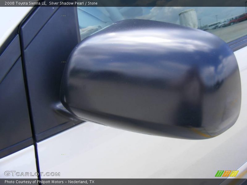 Silver Shadow Pearl / Stone 2008 Toyota Sienna LE
