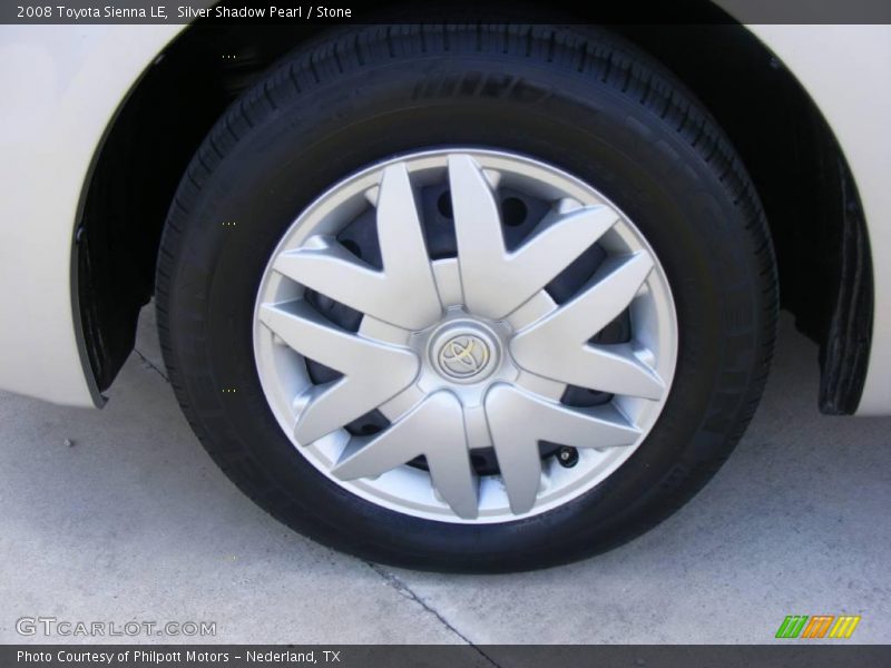 Silver Shadow Pearl / Stone 2008 Toyota Sienna LE