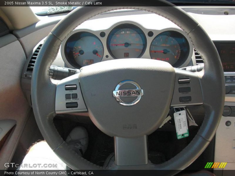 Smoke Metallic / Cafe Latte 2005 Nissan Maxima 3.5 SL
