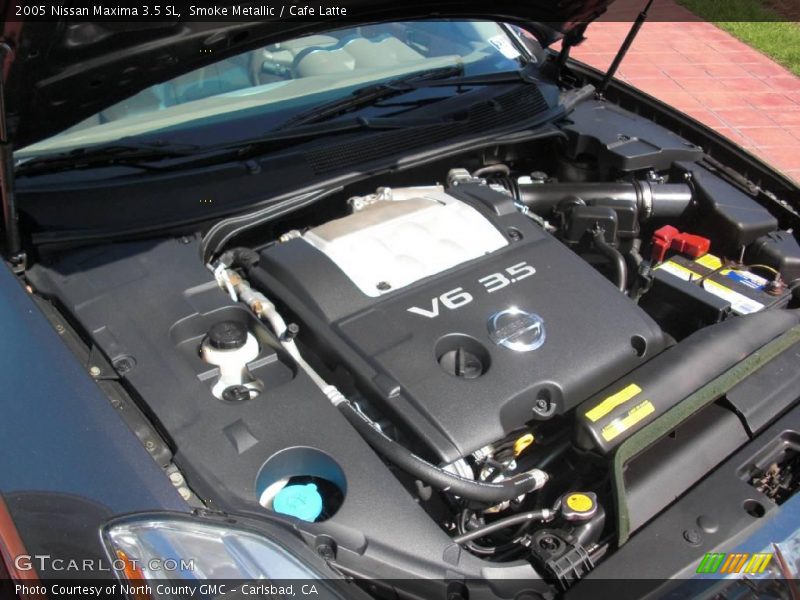 Smoke Metallic / Cafe Latte 2005 Nissan Maxima 3.5 SL