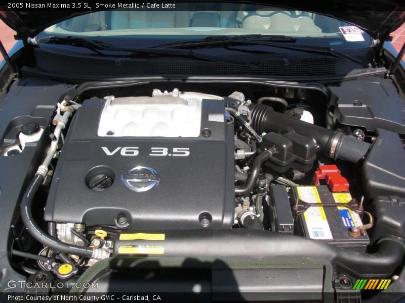 Smoke Metallic / Cafe Latte 2005 Nissan Maxima 3.5 SL