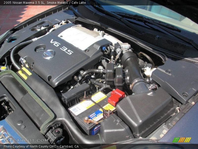 Smoke Metallic / Cafe Latte 2005 Nissan Maxima 3.5 SL