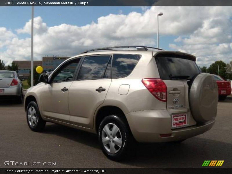 Savannah Metallic / Taupe 2008 Toyota RAV4 I4