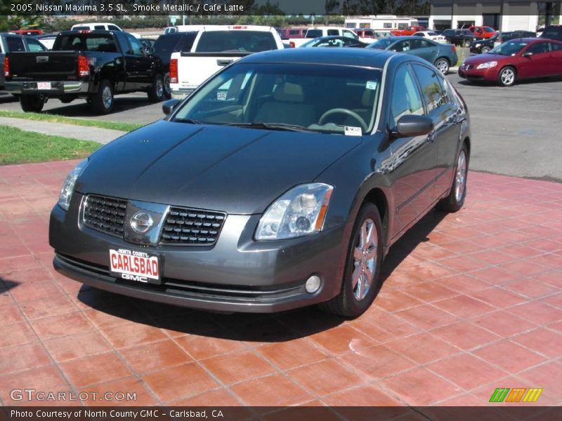 Smoke Metallic / Cafe Latte 2005 Nissan Maxima 3.5 SL