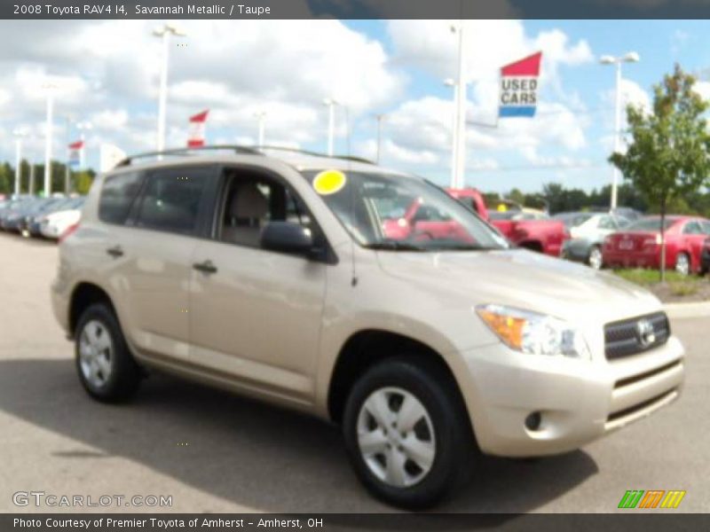 Savannah Metallic / Taupe 2008 Toyota RAV4 I4
