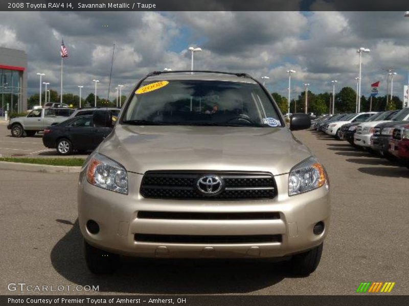 Savannah Metallic / Taupe 2008 Toyota RAV4 I4