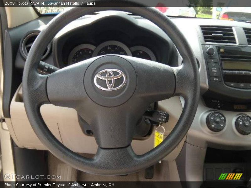 Savannah Metallic / Taupe 2008 Toyota RAV4 I4